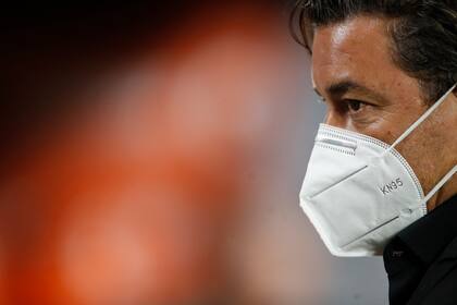 Gallardo: "Nosotros variamos según el rival, las necesidades y cómo nos sentimos"