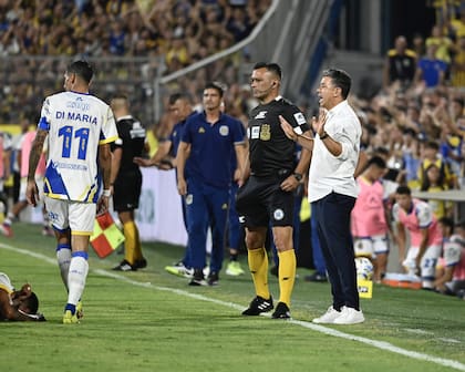 Gallardo notó una evolución en su equipo y sabe que el gol ya va a llegar