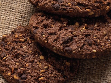 Galletitas de garbanzo y cacao