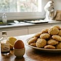 El truco para cocinar 50 galletitas caseras con un solo huevo y en tiempo récord
