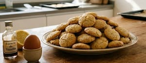 El truco para cocinar 50 galletitas caseras con un solo huevo y en tiempo récord