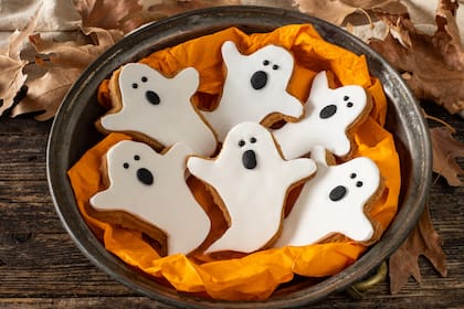 Galletitas fantasmagóricas inspiradas en Halloween