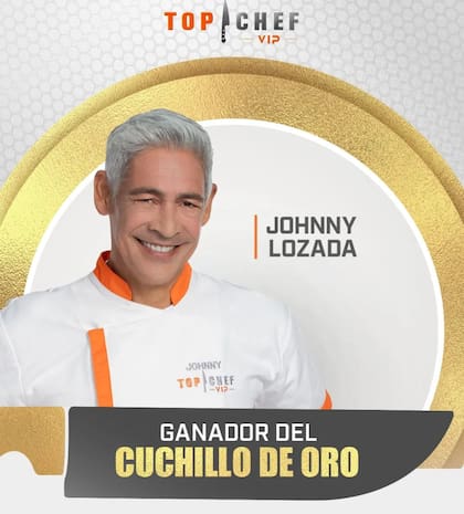 Ganador del cuchillo de oro en Top Chef VIP