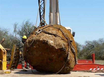 Gancedo, una mole de hierro y níquel