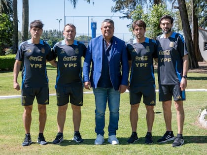 Garcé y Quiroga se sumaron en la previa del Sudamericano Sub 20