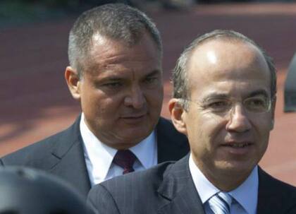 García Luna, detrás de Felipe Calderón, expresidente de México