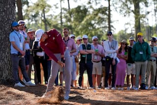 García pasa del enojo a la comedia durante la última ronda del Masters