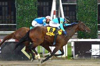 El potrillo que sorprendió al favorito en Palermo en el comienzo de la Triple Corona