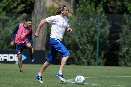 Gareca se animó a un picado informal