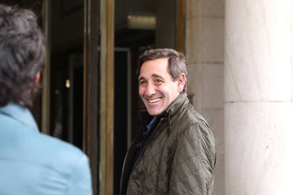 Garro, durante el recuento de votos en los tribunales federales de La Plata que determinó la victoria de Alak