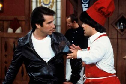 Gary J. Friedkin en una escena de Happy Days