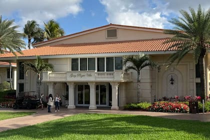 Gary Player, la villa en el Trump National Doral Miami en la que se alojó Javier Milei y su comitiva.