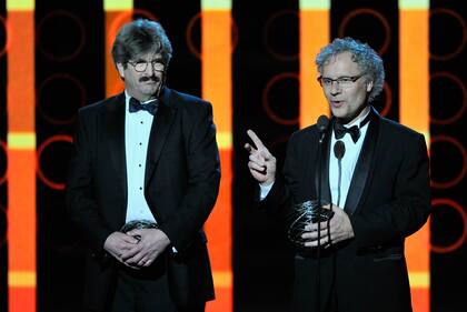Gary Ruvkun y Victor Ambros, en otra premiación anterior