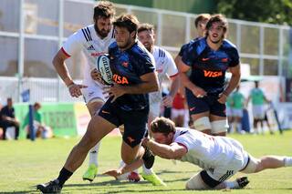 Argentina XV le dio una paliza a Estados Unidos en el Americas Championship