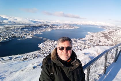 Gastón en Tromsø, Noruega.