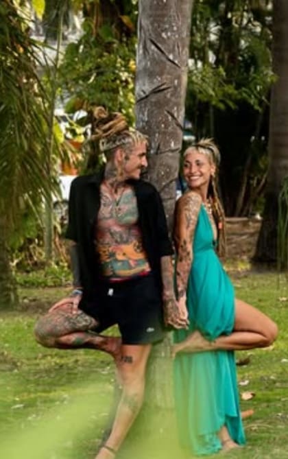 Gastón Firpo y Jazmín, su pareja