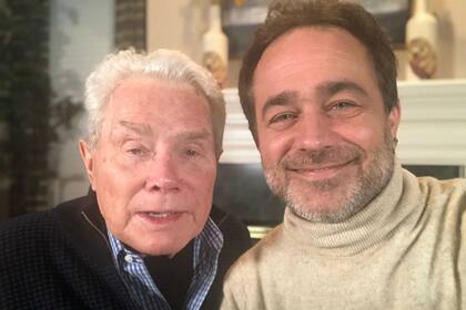 Gastón Pauls, en uno de sus encuentros con Luis Palau