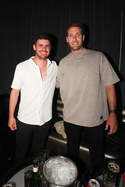 Gastón Soffritti y Alfonso Otoya también disfrutaron de la exclusiva fiesta