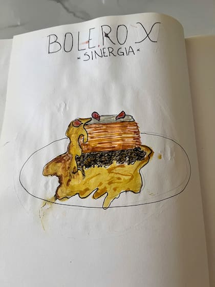 Gastón Storace piensa los platos primero en el papel