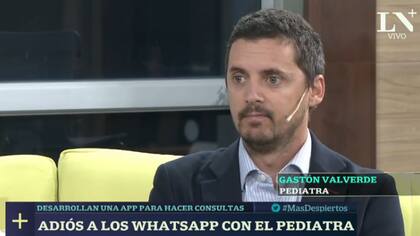 Gastón Valverde desarrolló una app para evitar que los pediatras reciban consultas por Whatsapp
