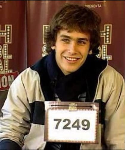 Gastón Vietto durante su audición para High School Musical: la selección (Foto: Gastón Vietto)