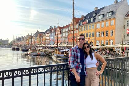 Gastón y su esposa Virginia planean trabajar un año más en Dinamarca y luego, posiblemente, ir a estudiar a España