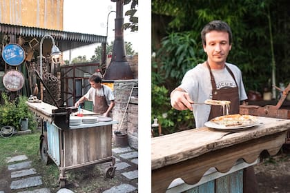 Gastronomía, arte y jardín se dan cita en este espacio donde cada rincón lleva la firma de su creador, que además aspira a armar en en lugar una residencia para artistas.