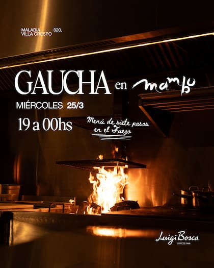 Gaucha cocina en Mambo