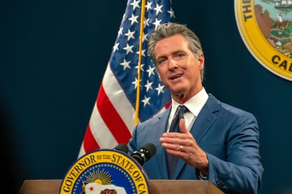 Gavin Newsom, gobernador de California, vetó el proyecto de ley (AP Foto/Rich Pedroncelli, Archivo)