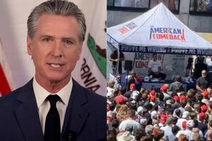 Gavin Newsom publicó un mensaje tras el ataque a Charlie Kirk (Foto: Office of California Governor - X)