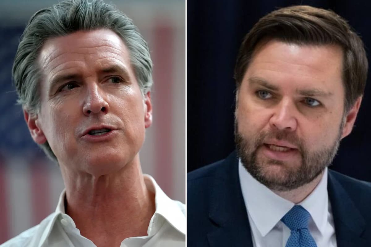 Adeus, Trump? Gavin Newsom x JD Vance, o que dizem as pesquisas para as eleições de 2028 nos EUA