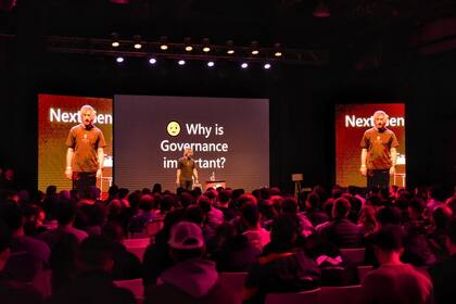 Gavin Wood, uno de los pioneros del uso del concepto Web3, lideró esta semana el foro global de la red de blockchain Polkadot desde Chacarita, Buenos Aires