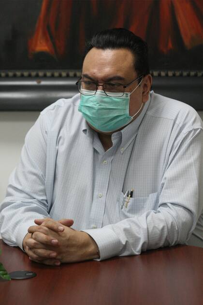 El infectólogo Jorge Panameño