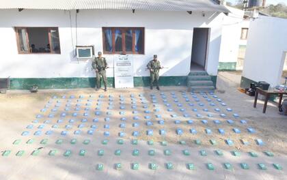 Gendarmería decomisó más de 193 kilos de cocaína en los alrededores de Tartagal