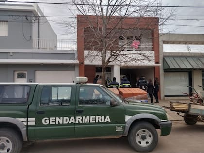 Gendarmería participó en 50 allanamientos.
