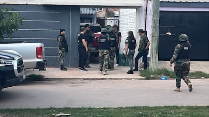 Gendarmería realizó allanamientos en Colonia Santa Rosa