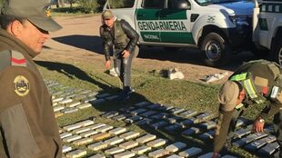 Gendarmería secuestró más de 700 kg de cocaína en Santa Fe