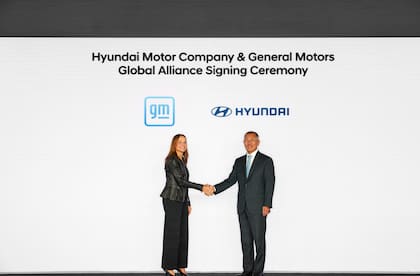 General Motors realizó una alianza con Hyundai para fabricar cinco modelos