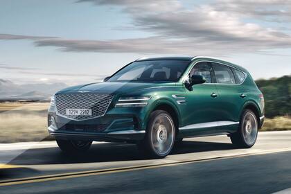 El inédito Genesis GV80, el primer SUV de la marca de lujo del grupo coreano Hyundai
