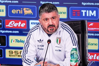 Gennaro Gattuso, DT de Italia, aseguró que "solo alguien sin sangre no estaría nervioso por el partido de este jueves"