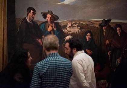 "Gente de Castilla" (ca. 1912), de Jorge Bermúdez, argentino discípulo de Ignacio Zuloaga