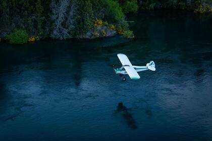 El arroyo Nant y Fall desemboca en el Río Grande, en un área conocida como "belleza perdida".
