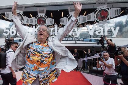 Geoffrey Rush celebró sus 71 años en el Festival Karlovy Vary