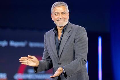 George Clooney dio una charla en Viena en el marco del Festival Game Changers