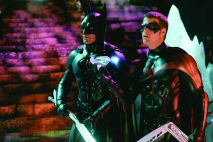 George Clooney y Chris O'Donnell en Batman y Robin de 1997 (Foto: IMDb)