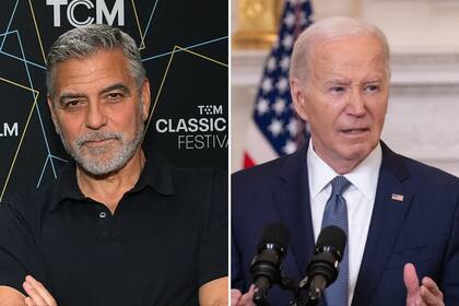George Clooney y Joe Biden