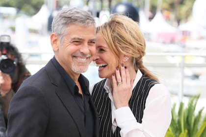 George Clooney y Julia Roberts en 2016