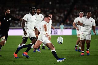 Mundial de rugby: Inglaterra y Sudáfrica, con el sistema sobre las habilidades