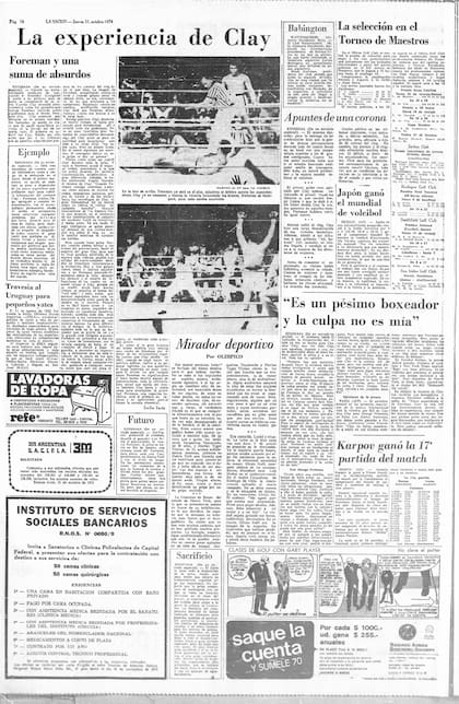 George Foreman - Muhammad Ali