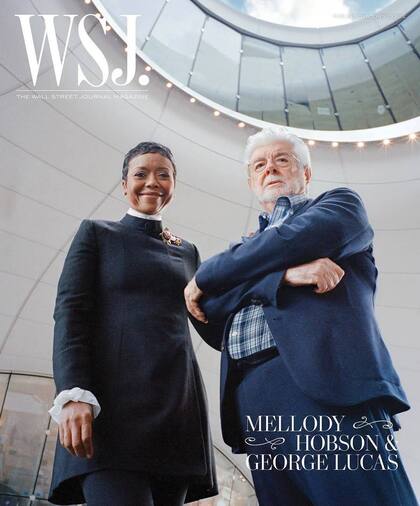 George Lucas y Mellody Hobson son los fundadores del Museo George Lucas de Los Ángeles, que albergará Arte Narrativo (WSJ)